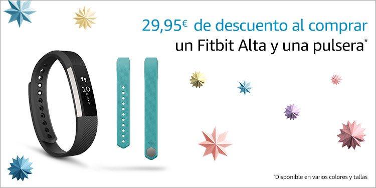 29,95€ de descuento al comprar un pack de pulsera Fitbit Alta y accesorio clásico