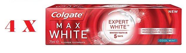 Colgate Max White Expert - Pack de 4 x 75 ml