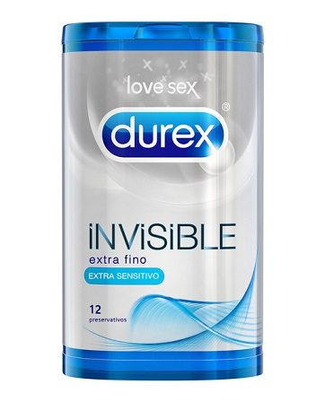 12 preservativos invisibles extra sensibles