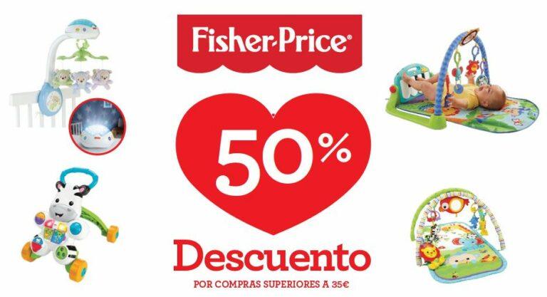 Promoción Fisher-Price! 50% de reembolso en una selección de productos