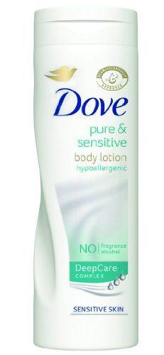 DOVE PURE & SENSITIVE loción corporal piel sensible