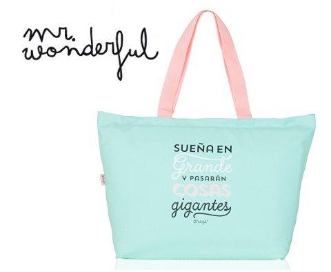 Mr. Wonderful Bolso Bandolera, Color Verde