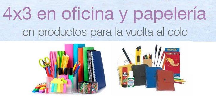 Promoción 4x3 en una selección de Oficina y Papeleria Promoción 4x3 en una selección de Oficina y Papeleria