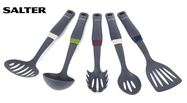 Salter BW01716 Elegante conjunto de 5 utensilios baratos
