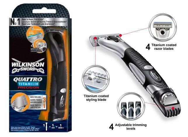 Wilkinson Sword Quattro Titanium Precision 