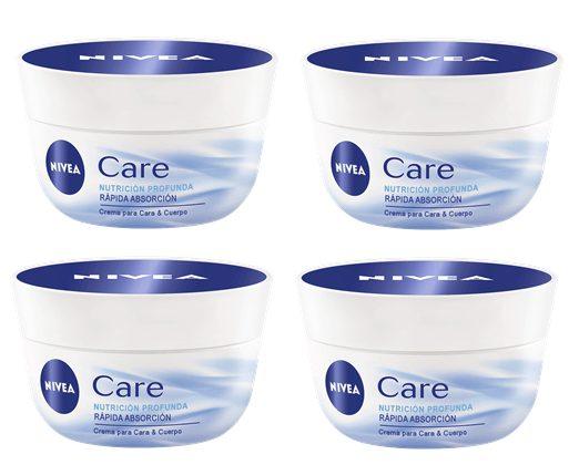 Comprar pack de 4 Nivea Care Pack 4 x 100ml Crema NIVEA CARE