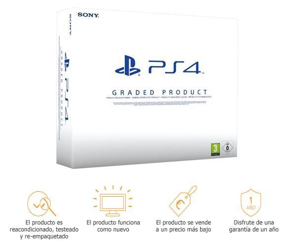Comprar PlayStation 4 (PS4) 500 GB Reacondicionadas PlayStation 4 (PS4) 500 GB Reacondicionadas