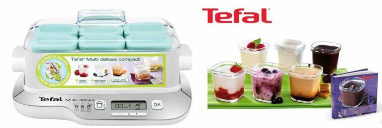 Yogurtera Tefal Multi Delices Compact YG657120 Función 3 en 1