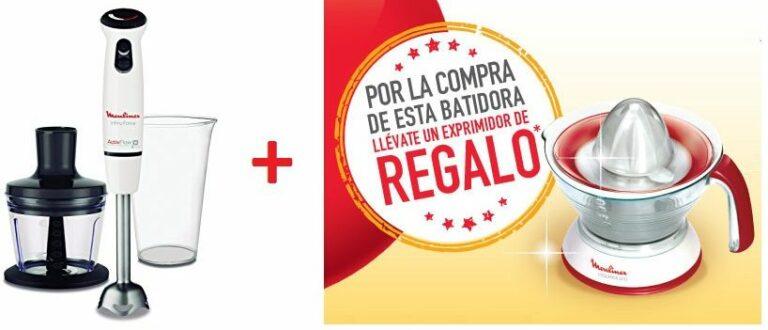 Batidora Moulinex InfinyForce V1 + picador y consigue un exprimidor de regalo
