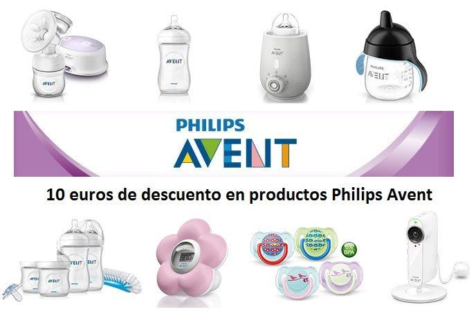 Mirar selección de Philips Avent. Philips Avent 10€ de descuento