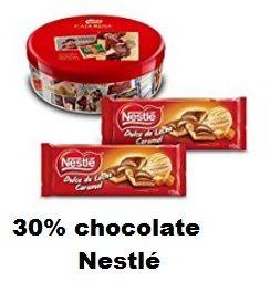 30% en una selección de chocolate Nestlé