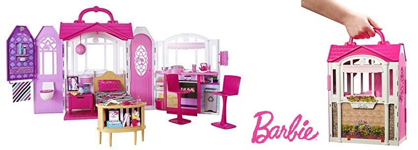 Barbie Casa de vacaciones portátil