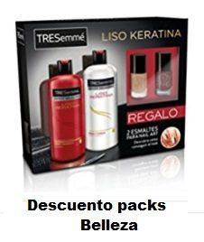 Descuento en packs de belleza