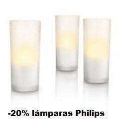 Hasta -20% en una selección de lámparas Philips