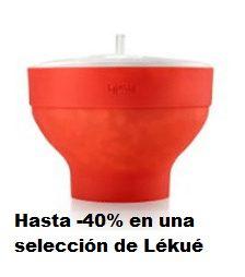 Hasta -40% en una selección de Lékué