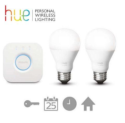 Philips Hue White - Pack de 2 bombillas