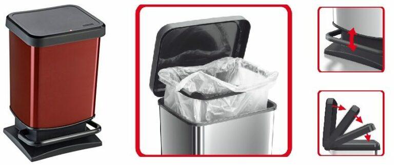 Chollo! Cubo de basura ROTHO Paso de 20 litros hermético a olores