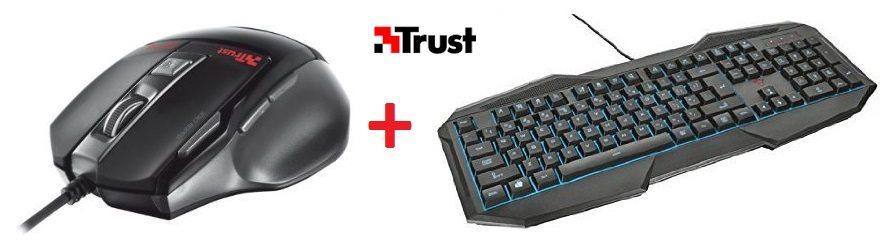 Pack Trust Ratón GXT 25 + Teclado GXT 830