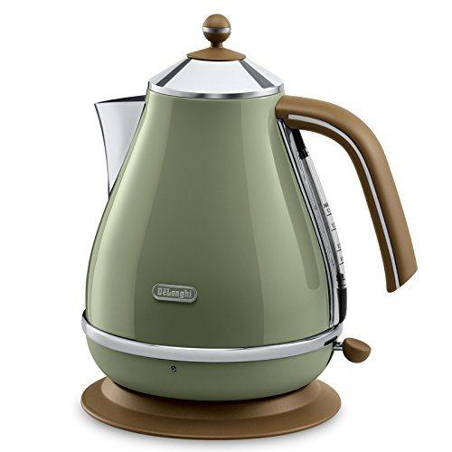 Comprar hervidor Delonghi. Delonghi Icona Vintage Verde Hervidor