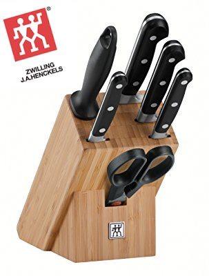 Zwilling Professional S - Bloque de cuchillos, 7 piezas