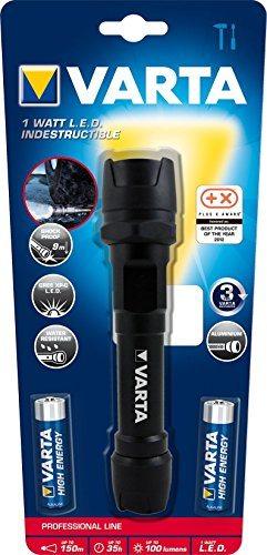 Linterna Varta Professional Line Indestructible LED Light 2AA