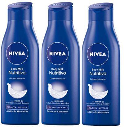 NIVEA Body Milk Nutritivo con Hydra IQ y Aceite de Almendras