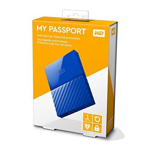 WD My Passport - Disco duro externo portátil