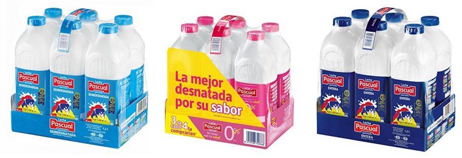 Paquete de 6 x 1200 ml leche Pascual