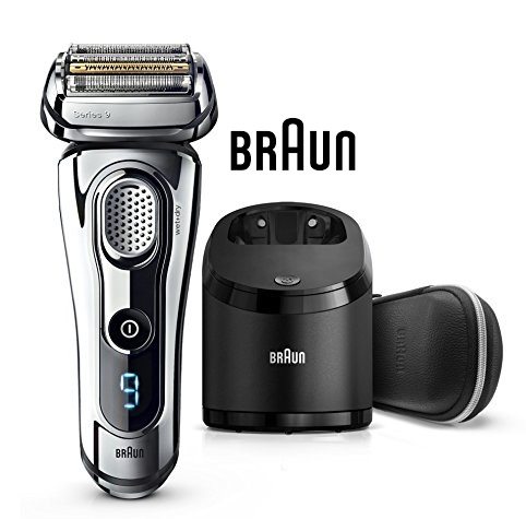 Braun Series 9 9297 cc Premium - Afeitadora eléctrica con Tecnología Wet & Dry y sistema Clean & Charge