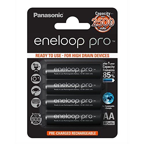 Panasonic Eneloop Pro BK-3HCDE/4BE