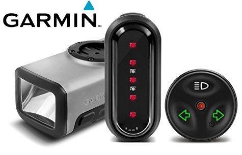 Garmin Varia - Pack con luz frontal y trasera para bicicleta