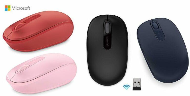 Ratón Microsoft Wireless Mobile Mouse 1850  . Varios colores