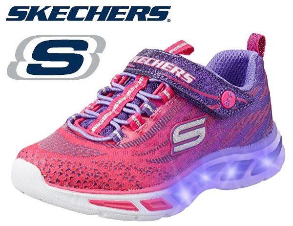 tenis skechers con luz