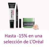 -15% en productos seleccionados de L'Oréal