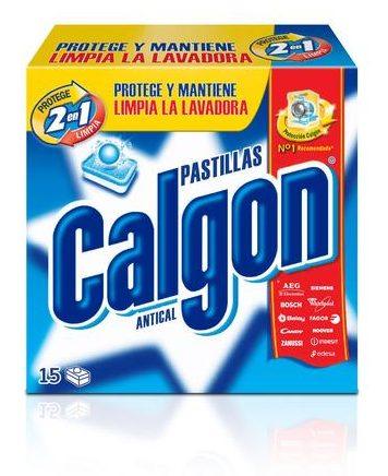 Calgon 15 Pastillas Antical 2 en 1