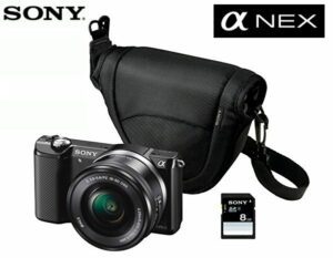 ¡Chollo! Pack Cámara EVIL Sony ILCE-5000L de 20.1 Mp + Objetivo 16-50mm