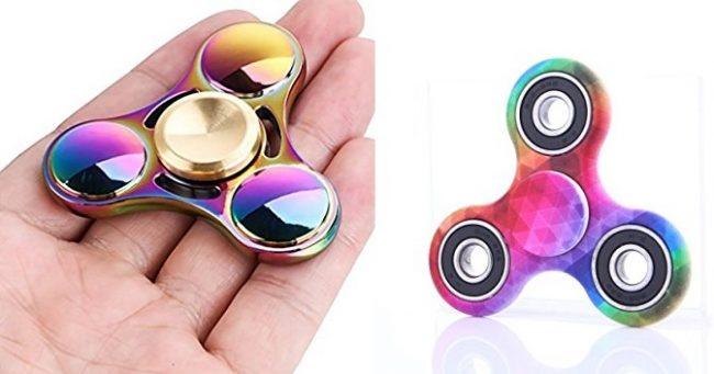 Multitud de formas y materiales de los Fidget Spinner