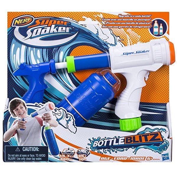 Pistola de agua Nerf Super Soaker Bottle Blitz 2.0