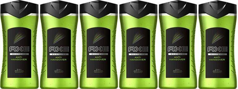 Pack Gel de ducha Axe Anti Hangover para cuerpo y pelo (6 x 250ml)