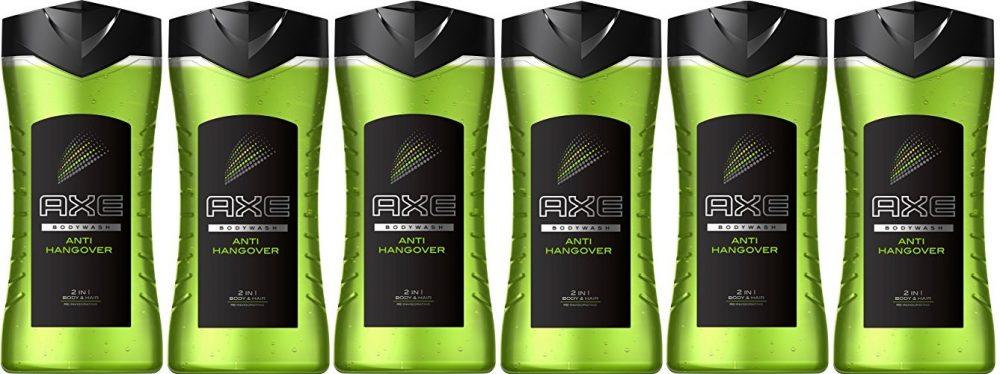 Axe Anti Hangover - Set de 6 geles de ducha (6 x 250 ml)