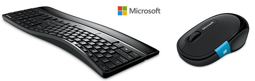 Pack de teclado y ratón Microsoft Sculpt Comfort Desktop inalambricos