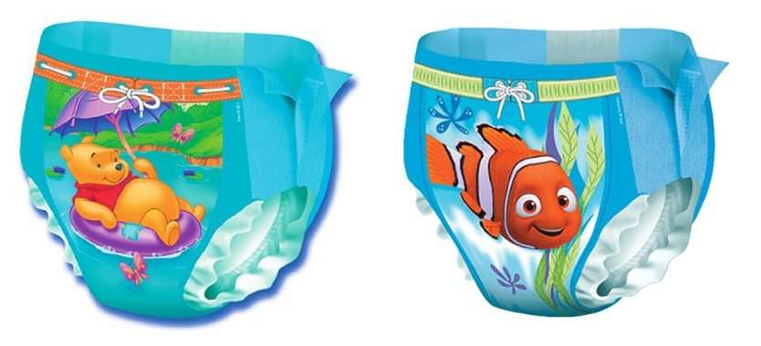 Bañadores desechables Huggies Little Swimmers de disney