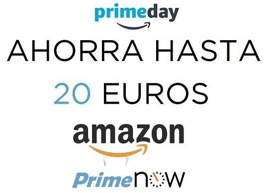 Ahorra hasta 20 euros en Prime Now