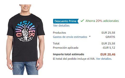 Quiksilver Classic Free Wheelin - Camiseta para hombre, color blanco