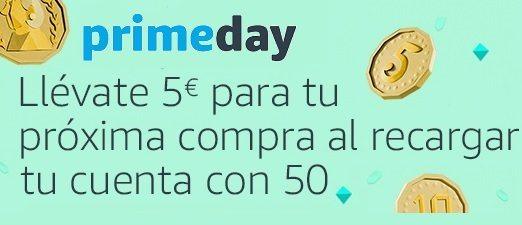 Llévate 5€ para tu próxima compra al recargar tu cuenta con 50€