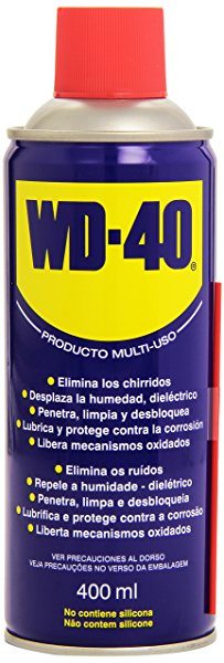 WD 40 34104 - Spray multiuso (lubricante, aflojatodo, dieléctrico, 400 ml)