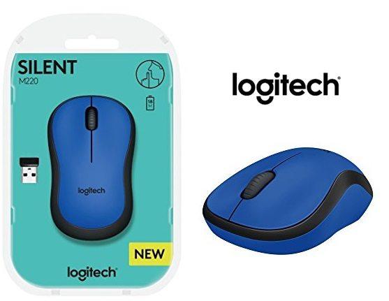 Ratón inalámbrico Logitech M220 SILENT