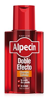 Alpecin Doble Efecto Champú Cafeína, Champú anticaída y anticaspa - 1 x 200ml