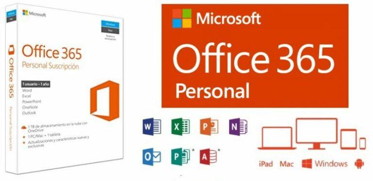 Microsoft Office 365 Personal  . *Original y Legal*