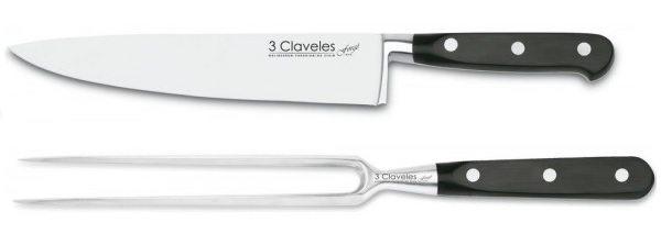 Set de 3 Claveles Forgé